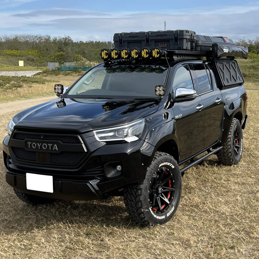 RIVAI OFFROAD サイドステップバー トヨタ ハイラックス GUN125 左右